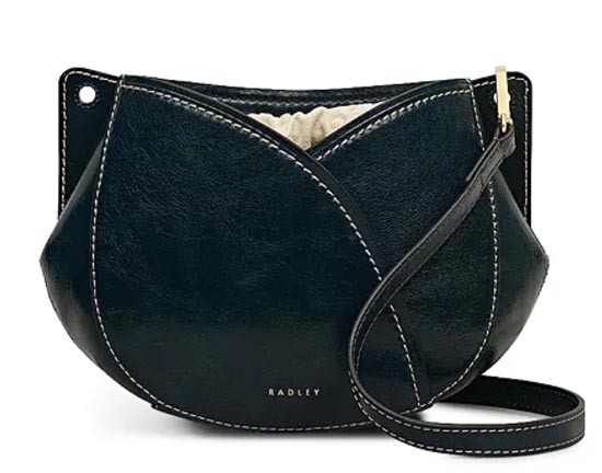 Small Drawstring Crossbody Bag in teal