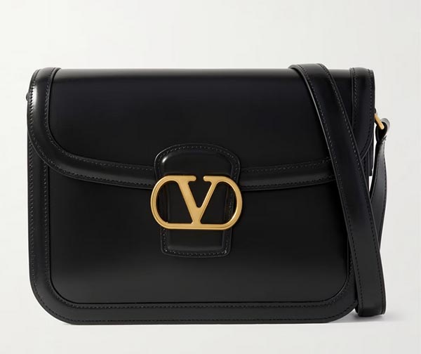 Valentino Garavani 9to5 Leather Shoulder Bag