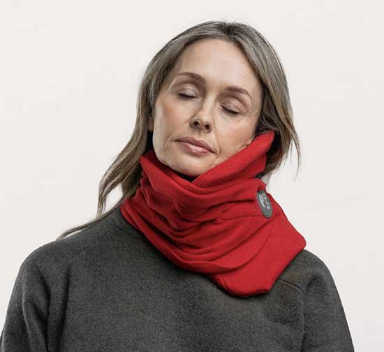 red TRTL Travel Pillow