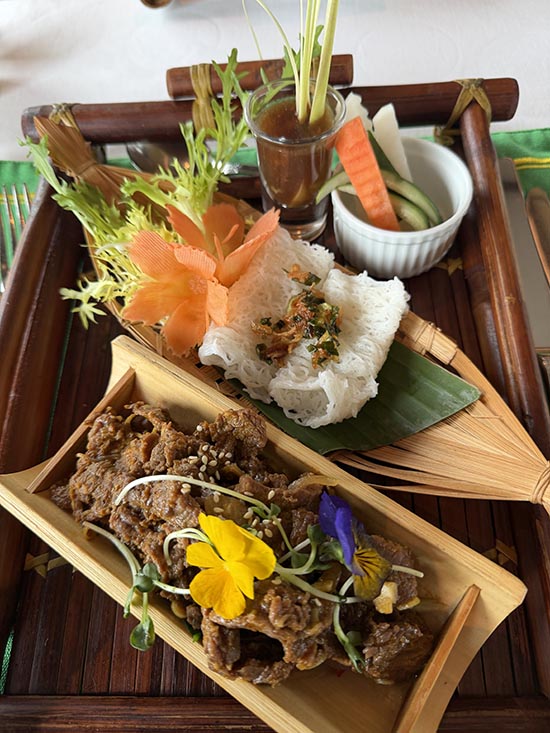 Bamboo Tube Meal