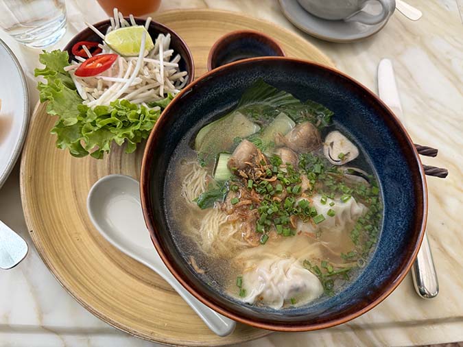 Noodle soup - breakfast of champions
