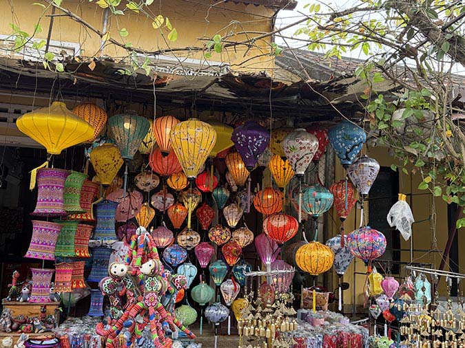 Silk lanterns in Hoi An