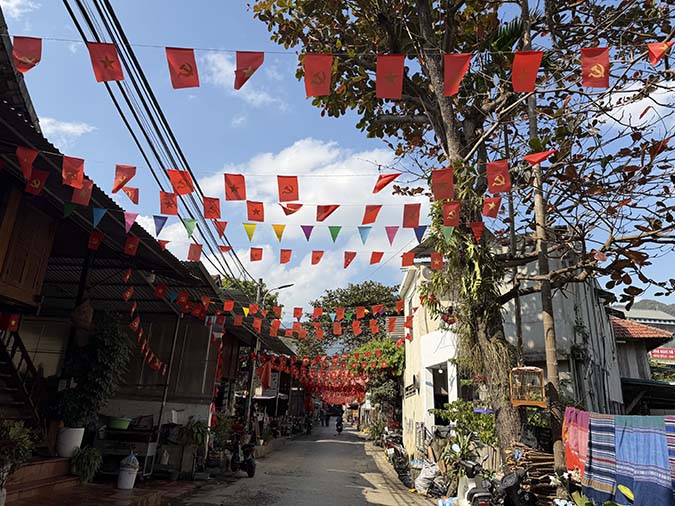 Mai Chau village streets