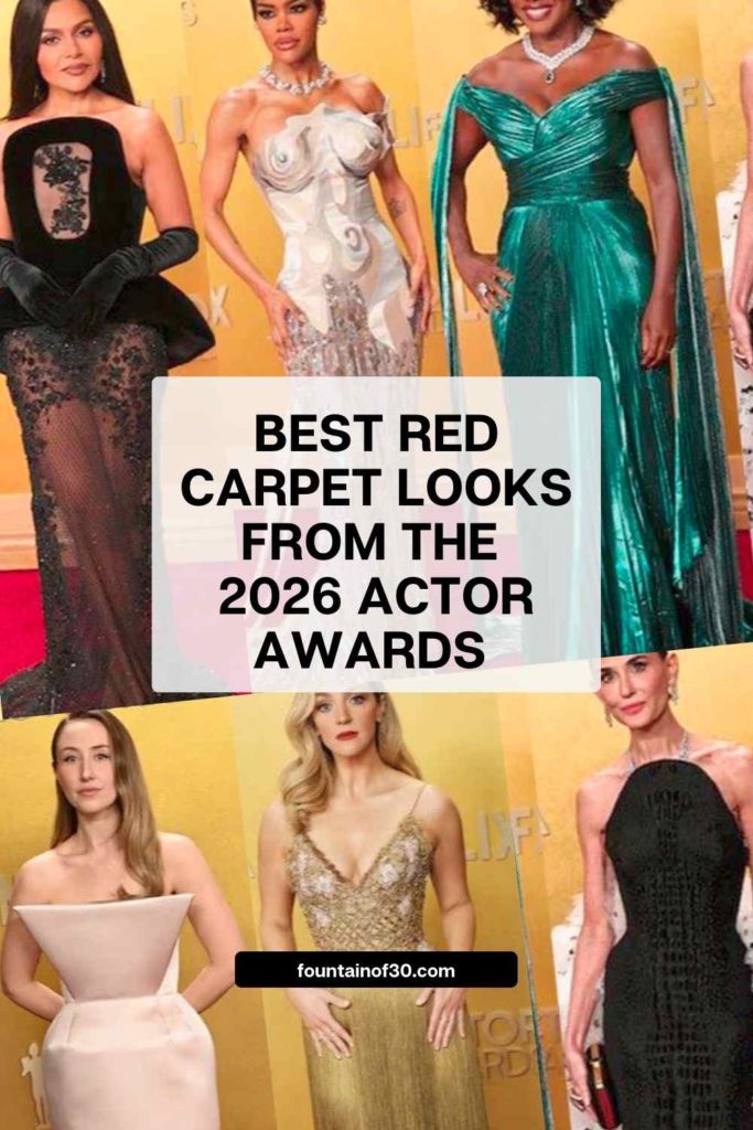 The Actor Awards 2026 red carpet embraced “Reimagining Hollywood Glamour from the ’20s and ’30s.” From liquid satin gowns to architectural silhouettes, see which stars nailed the Old Hollywood vibe and who took creative liberties. #RedCarpetFashion #OldHollywoodGlamour #ActorAwards #CelebrityStyle #AwardsSeason