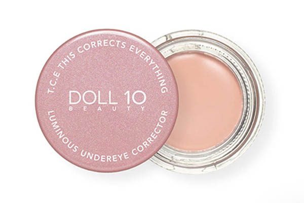 Doll10 T.C.E Luminous Undereye Corrector n rose quartz for mature skin