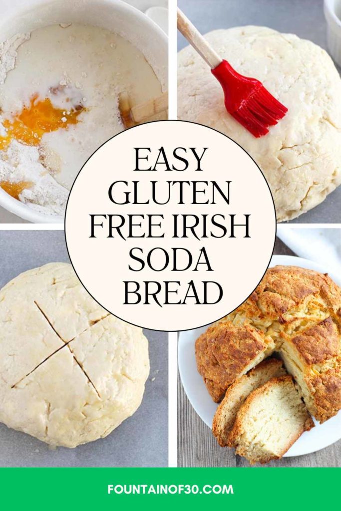 This easy gluten free Irish soda bread has a crisp crust, tender crumb, and a hint of honey sweetness. A simple quick bread recipe perfect for celebrating St. Patrick’s Day or enjoying any time of year. 