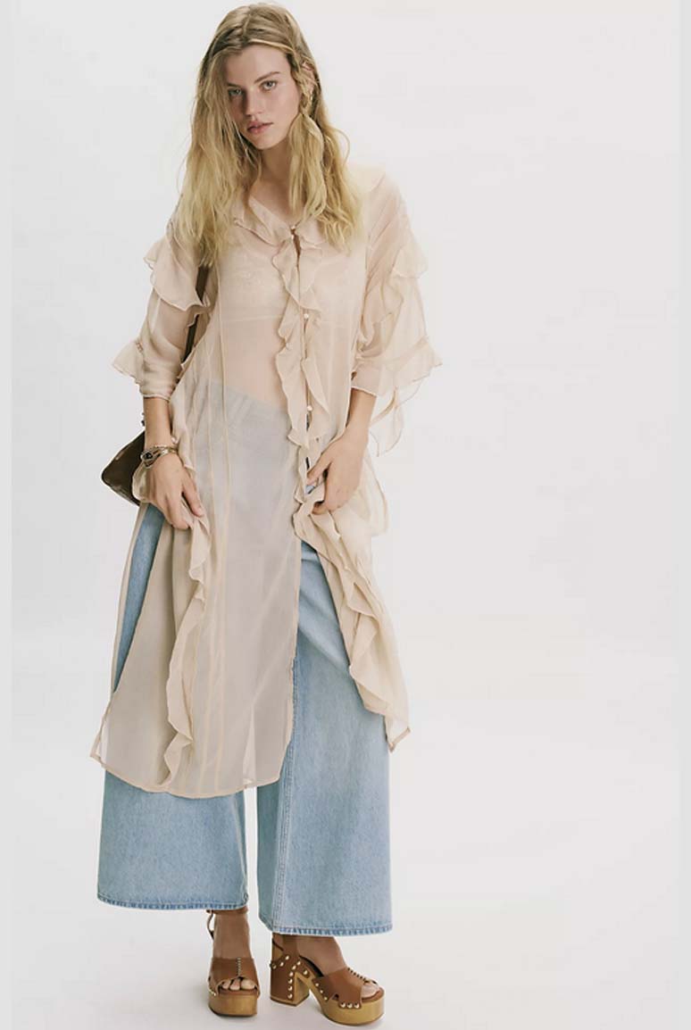 Free People Winter Valley Kimono