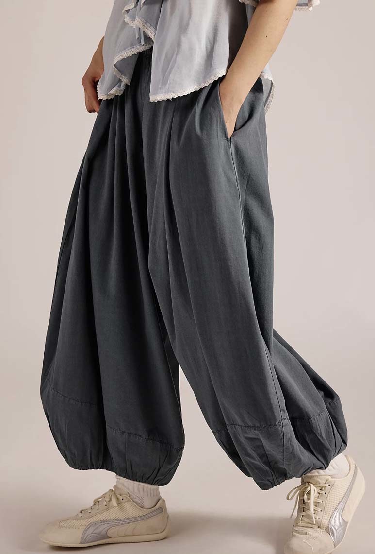 Moonflower Pull-On Balloon Pants