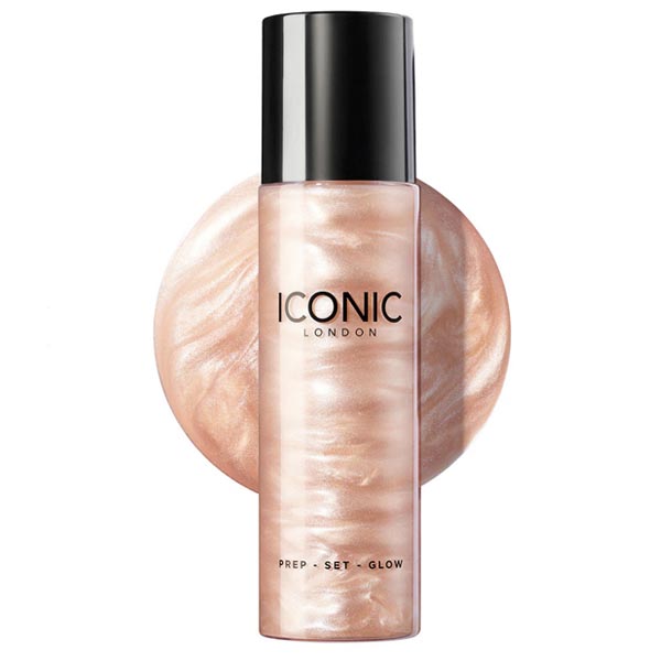 Ionic London&nbsp;Prep-Set-Glow Hydrating Glowy Setting Spray glowing skin for evening