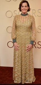 Sigourney Weaver in Valentino oscars 2026