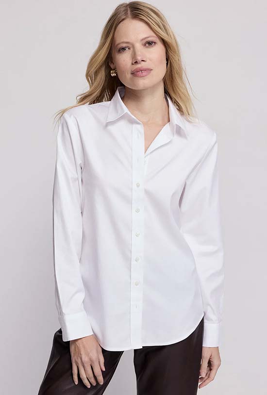 The Shirt Non-Iron Icon Shirt white fountainof30