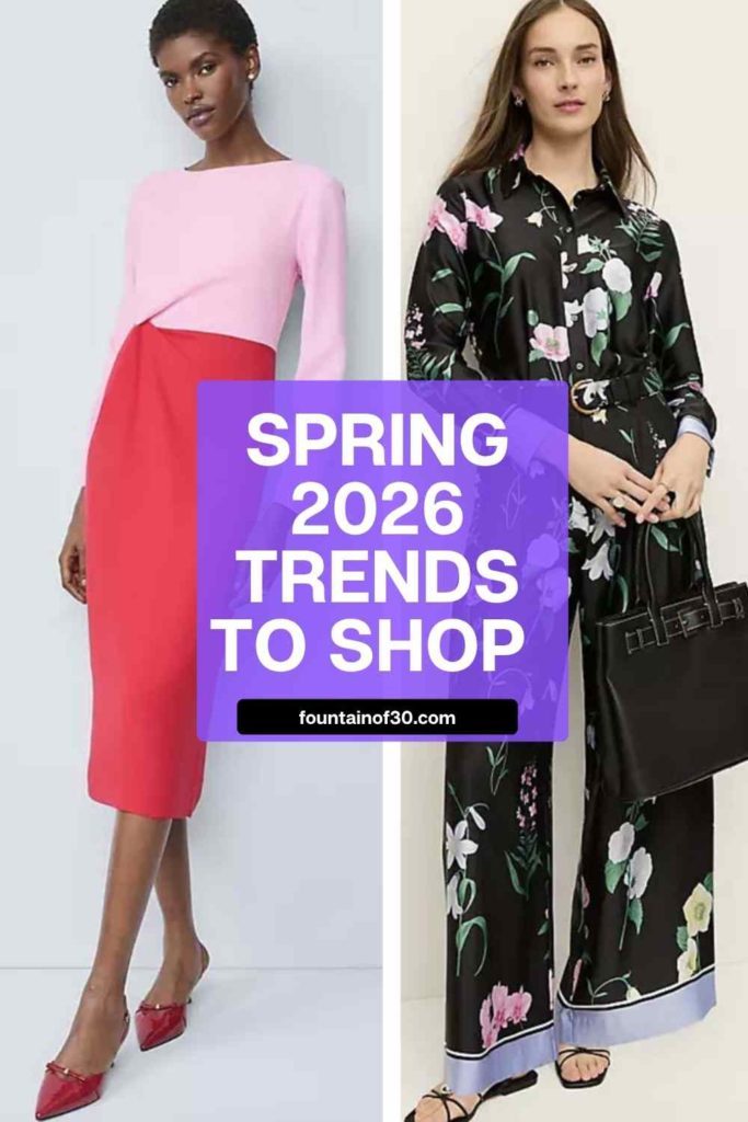 From bold color to chic black and white, these wearable spring trends are perfect for updating your wardrobe without overthinking it. All on sale now!