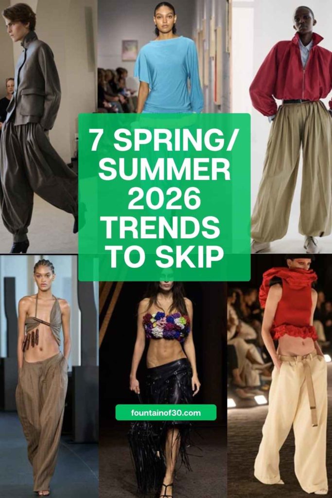 From low-slung waistlines to giant furry handbags, these are the spring/summer 2026 runway trends that surprised us most. A fun look at the boldest, strangest, and most extreme fashion moments of the season. 