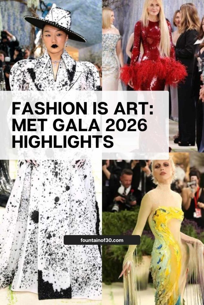 From sculptural gowns to conceptual fashion, here are the red carpet moments that came closest to turning fashion into art at the Met Gala.