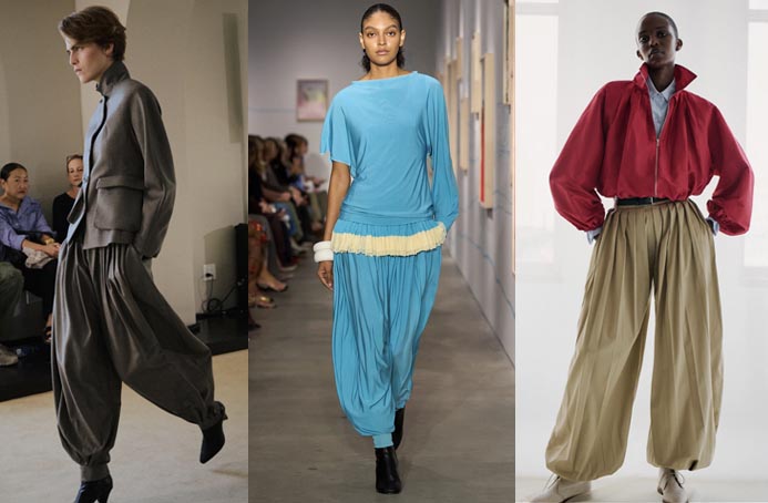 Extreme Balloon Pants Seen at: Altuzarra, Ashlyn, Adam Lippes
