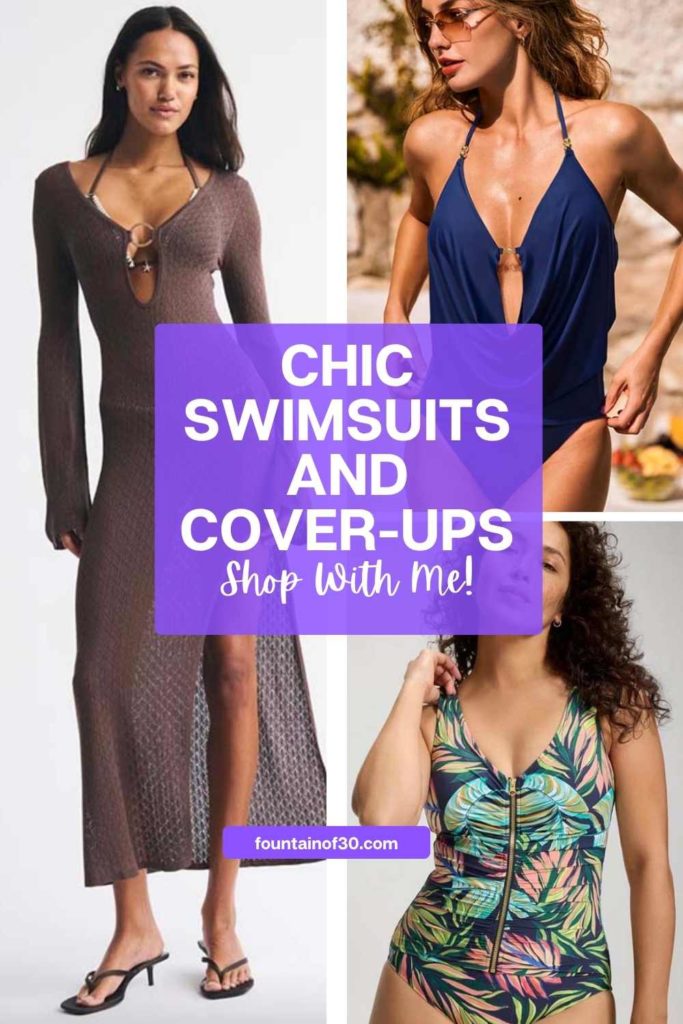 Chic Swimsuits and Cover-Ups to Shop This Summer fountainof30
