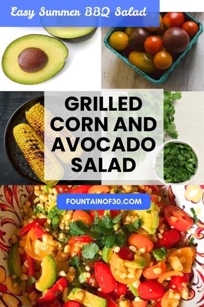 This grilled corn and avocado summer salad is fresh, colorful, and packed with flavor. Perfect for BBQs, cookouts, and easy summer dinners.