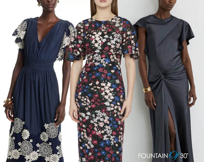flutter sleeve wedding guest dresses fountainof30