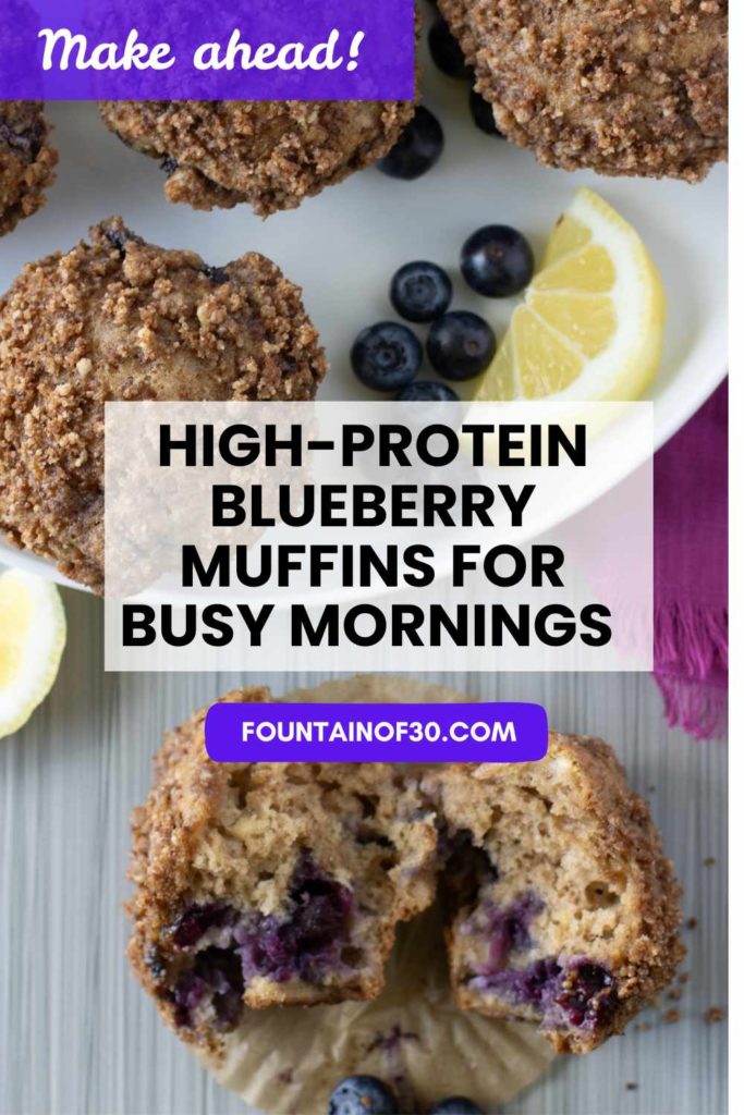 Fresh blueberries, cottage cheese, and a cinnamon streusel topping make these a breakfast worth repeating.