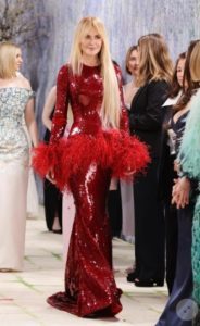 Nicole Kidman in red Chanel Met Gala