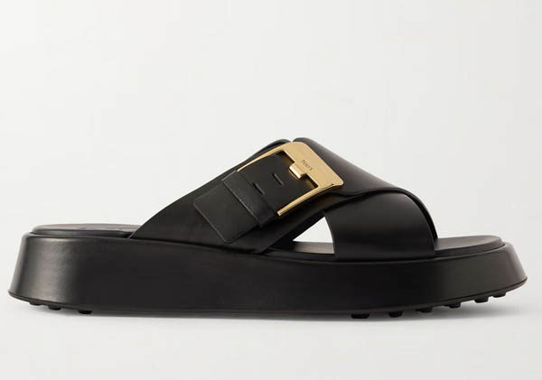 Tod’s Buckled leather sandals fountainof30