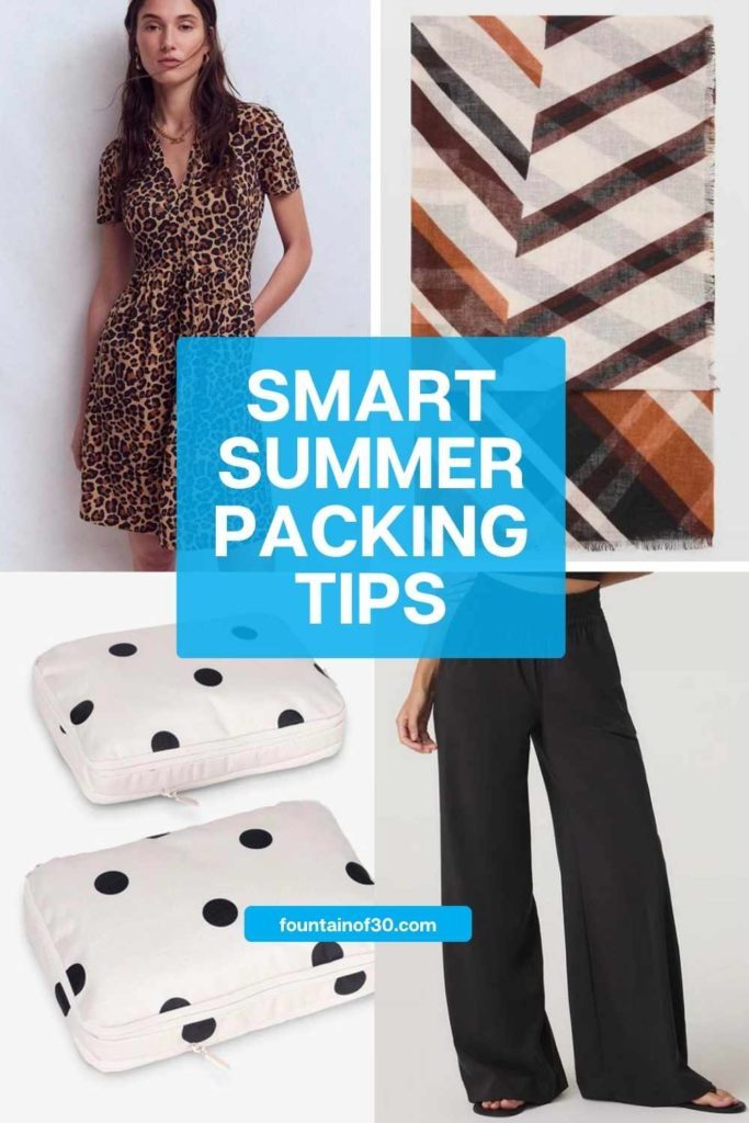 From wrinkle-resistant dresses to comfortable sandals and compression packing cubes, these smart summer travel essentials make vacation packing easier.