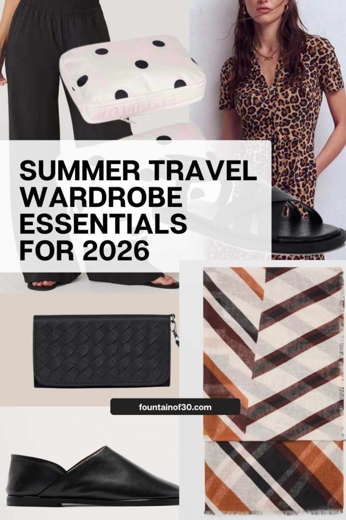 Packing for summer travel? These wardrobe essentials help you pack lighter, stay polished, and make more outfits with fewer pieces. Perfect for carry-on travel, long weekends, and Euro summer getaways.