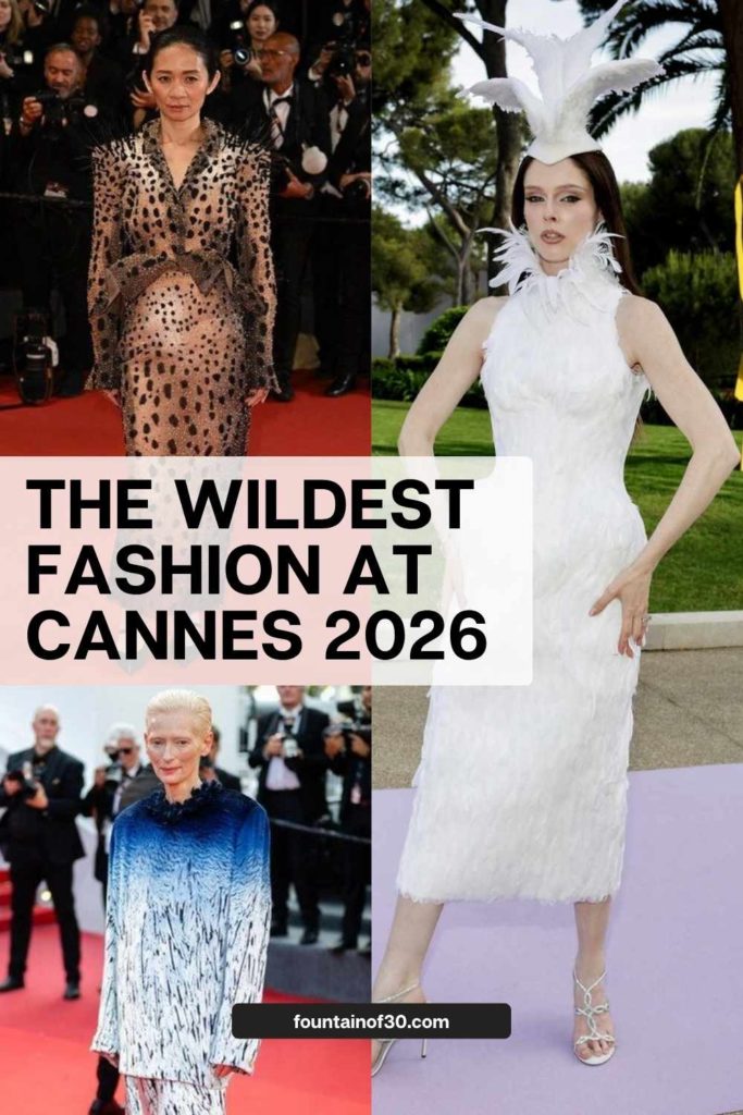 From Coco Rocha’s giant feathered couture to Tilda Swinton’s sculptural Chanel moment, Cannes 2026 embraced weird, artistic fashion in the best way possible.