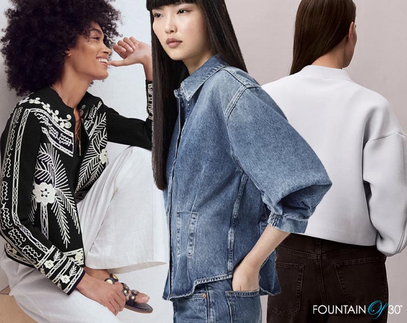 best cropped jackets for summer fountainof30