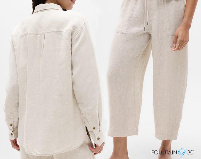 how to style a linen matching set fountainof30