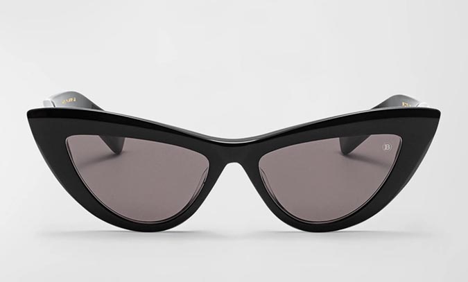 Balmain black cat-eye sunglasses trend 2026 fountainof30