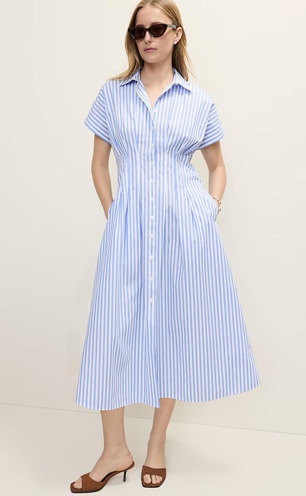 hot summer cotton midi dress fountainof30