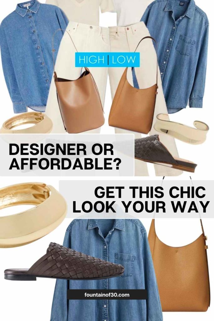 High-Low Fashion: A Chic Outfit for Women Over 50 fountainof30