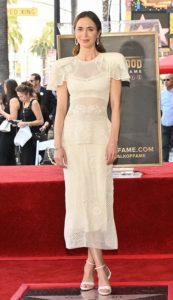 Emily Blunt Crochet dress celebrity summer style fountainof30