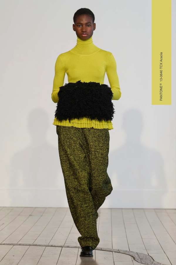 Acacia lemon lime color trend at Ashlyn NYFW fountainof30