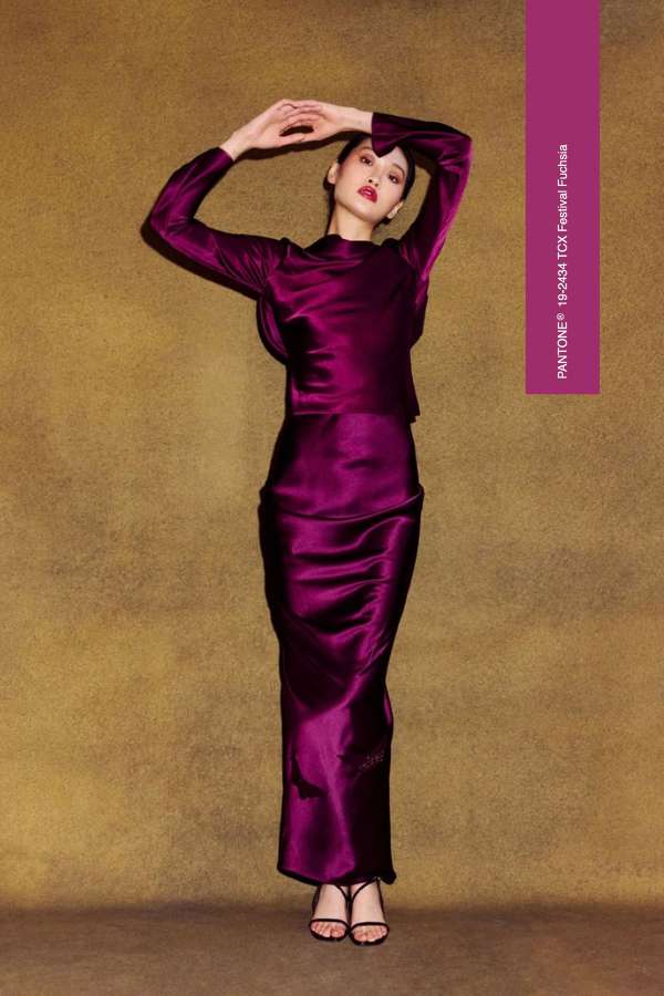 Festival Fuchsia featured at Alejandra Alonso Rojas presentations fall 2026