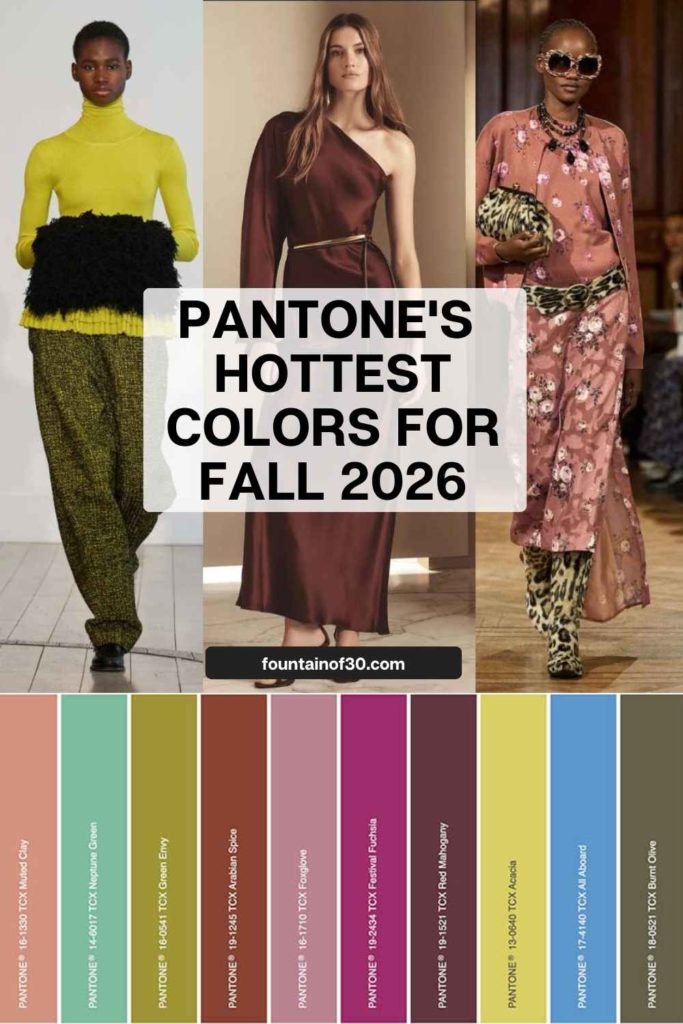 These Are Pantone's Hottest Fashion Colors for Fall 2026