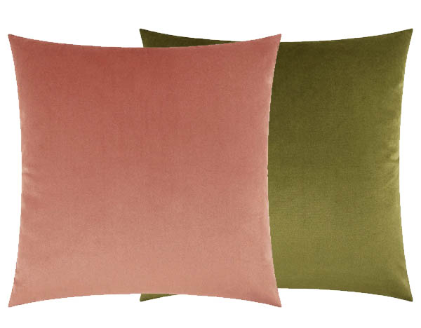 velvet throw pillows in pantone fashion colors for fall 2026