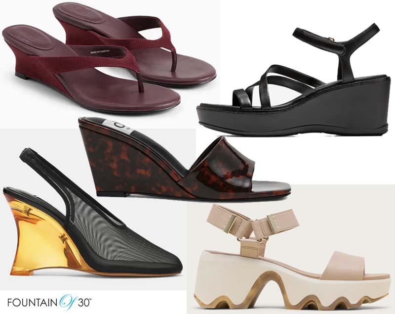 wedges for late summer fountainof30