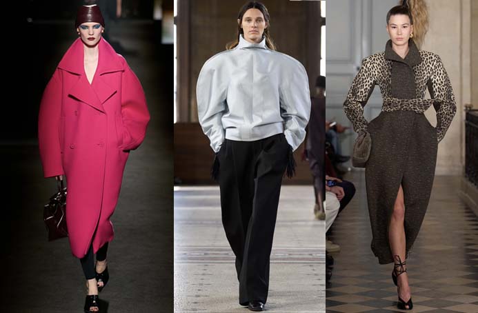 cocoon shape trend runway fall 2026 Balenciaga, Carven, Jacquemus