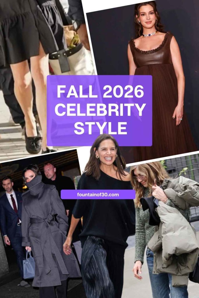 The Fall Trends Celebrities Are Wearing Now fountainof30