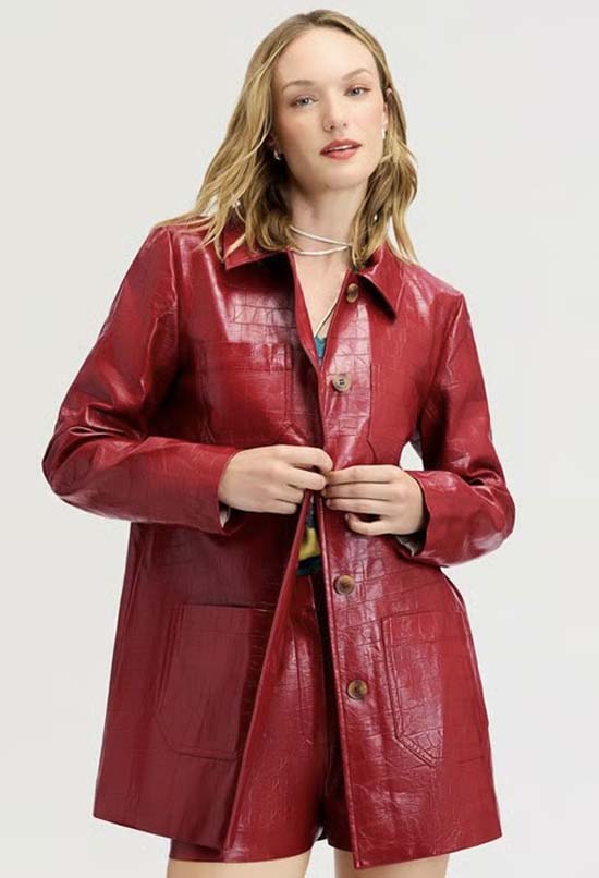 red Croc Jacket