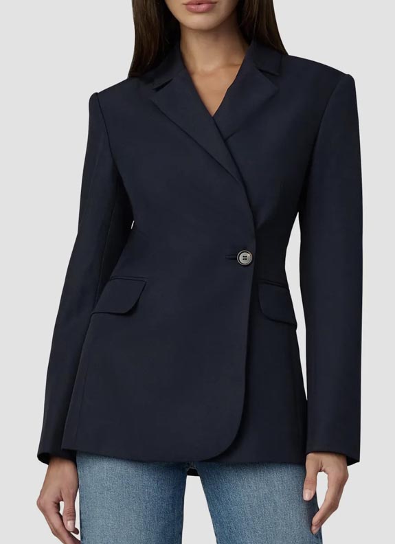 Joe’s Jeans navy blue Wrap Blazer