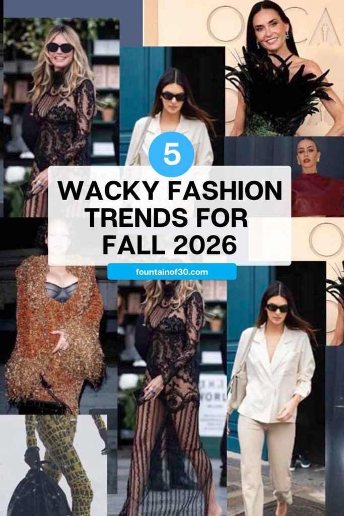 The Wackiest Celebrity Fashion Trends for Fall 2026