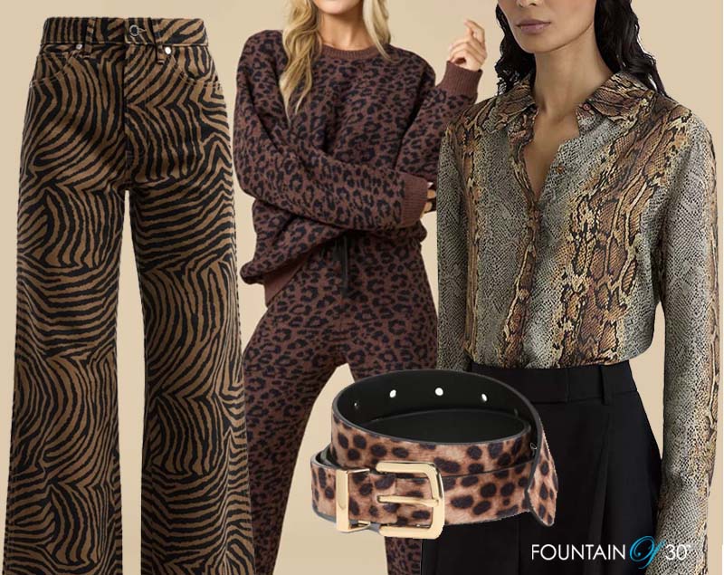 animal print trend for fall 2026 fountainof30