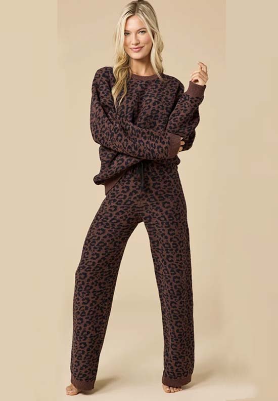 Softies Leopard Marshmallow Lounge Set fountainof30 pick