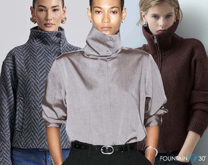 funnel neck trend for fall 2026
