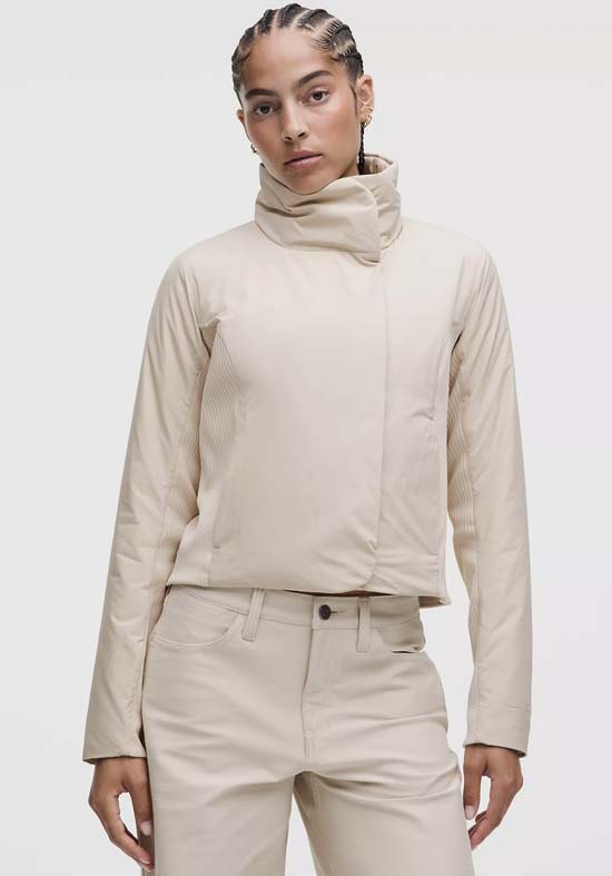 Lululemon funnel neck jacket
