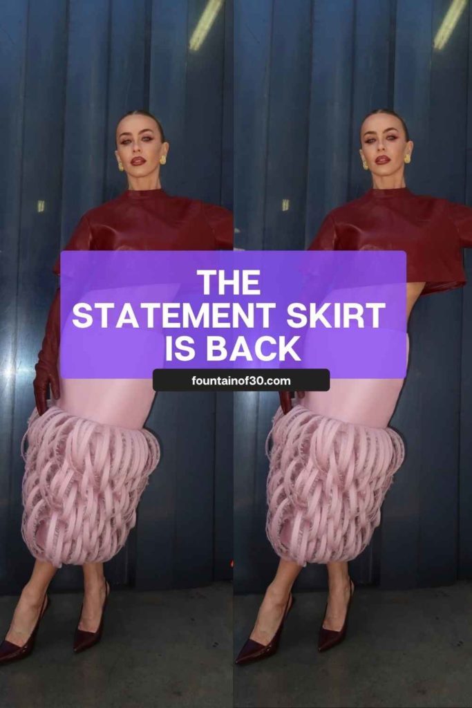 How to Wear Fall 2026's Personality Skirt Trend celebrity style fountainof30