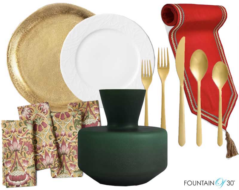 holiday decor tablescapes fountainof30